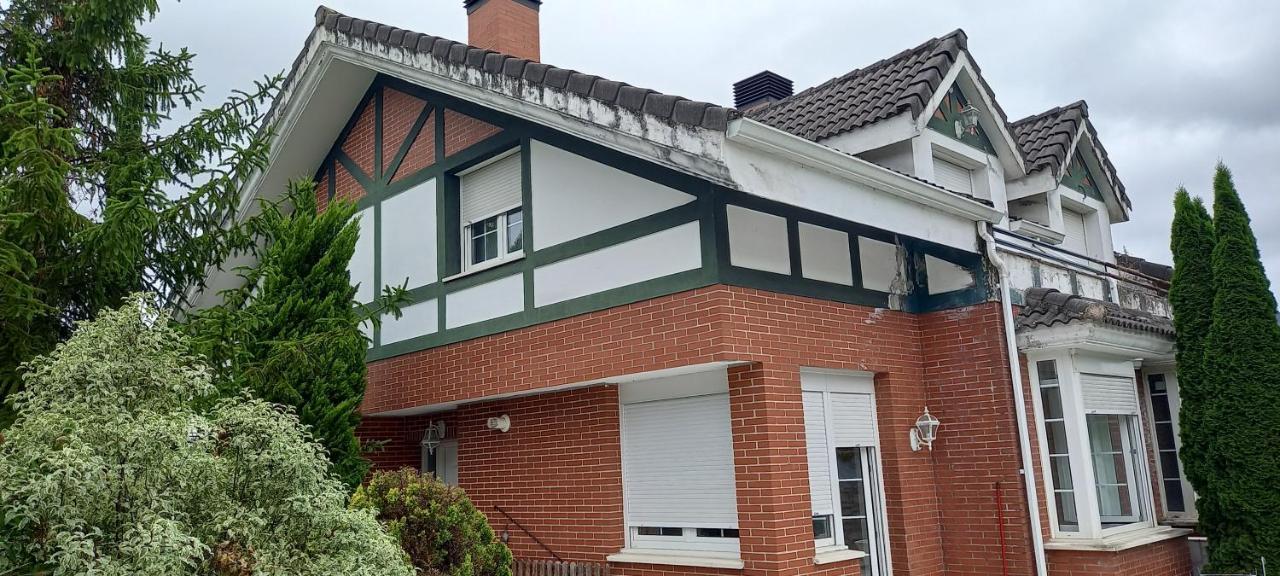 chalet de lujo con piscina, sauna y jacuzzi cerca del mar a media hora de bilbao y Santander El Puente  Exterior foto