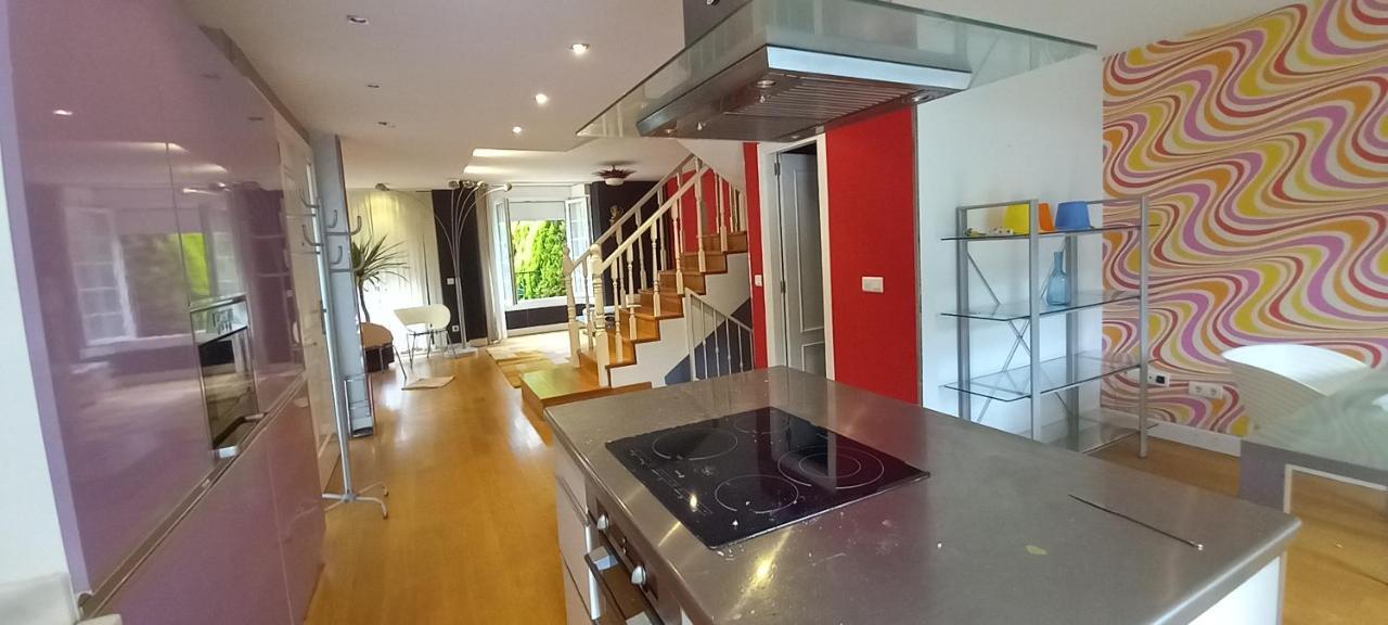 chalet de lujo con piscina, sauna y jacuzzi cerca del mar a media hora de bilbao y Santander El Puente  Exterior foto